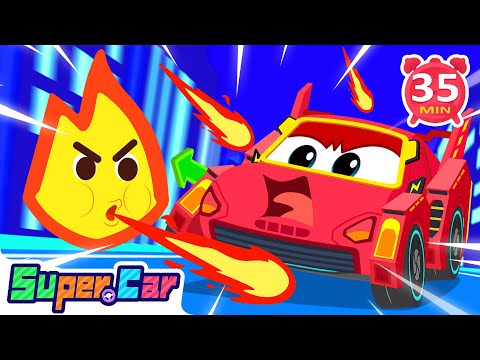 遊戲大闖關 | 超級遊戲大挑戰 🎮 | 關卡挑戰故事 🏅 | 幼兒卡通 🎶 | 汽車卡通 🚗 | 超級汽車