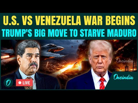 U.S. vs Venezuela LIVE: Full-Scale War Preparations PEAK as Trump CUTS Off Maduro’s Oil Pipeline