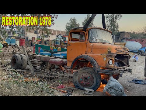 Mercedes-Benz Truck Used In The War In Afghanistan || Complete Restoration