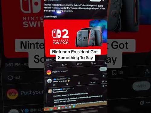 Did you hear the news about that Nintendo switch 2?? Good old USA #nintendo #switch