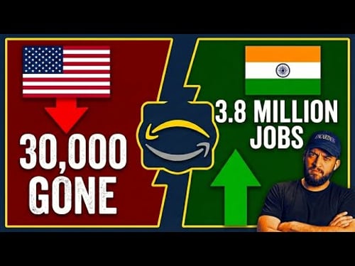 Amazon Just Replaced 30,000 Americans with $75B in Indian Labor (And No One Noticed)