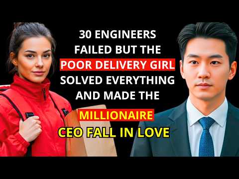 30 ENGINEERS FAILED, BUT THE POOR DELIVERY GIRL SOLVED EVERYTHING AND MADE THE MILLIONAIRE CEO...