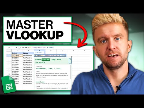 Everything You Need To Know About VLOOKUP | Google Sheets (FULL TUTORIAL)