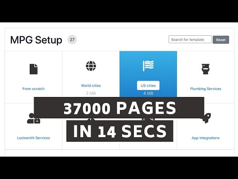 Building a Programmatic SEO Site in WordPress