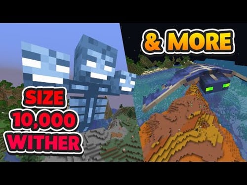 SECRET GIANT MOBS MINECRAFT COMMANDS (Latest Version)