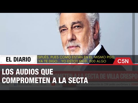 Vinculan a PLÁCIDO DOMINGO con la SECTA de VILLA CRESPO