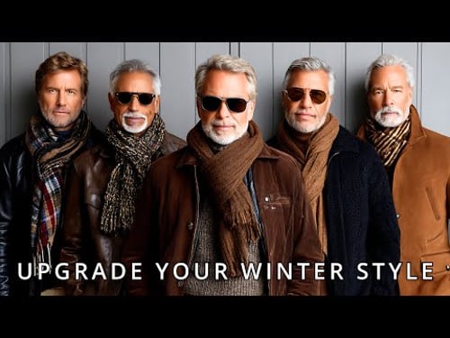 Ralph Lauren-Inspired Winter 2025 Outfits | Dark Brown & Mocha Style for Modern Men Over 50 🤎🧥