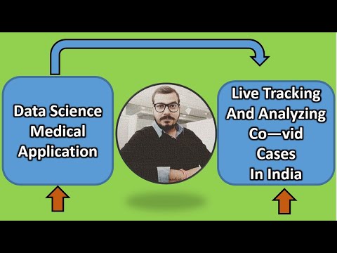 Data Science In Medical-Live Tracking Of CO--VID Cases In India using Python