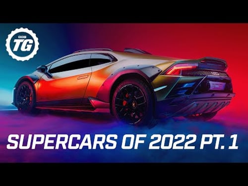 🔴 LIVE: Top Gear's Best Supercars of 2022 Part 1: Lambo Sterrato, Porsche 911 GT3 RS and more!