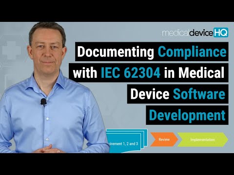 Documenting compliance with IEC 62304 in medical device software development