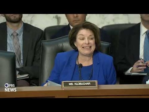 WATCH: Sen. Klobuchar questions FBI Director Patel in hearing on his leadership
