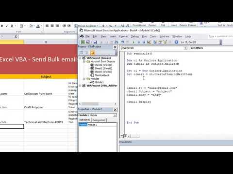 Send bulk emails using Outlook (with Signatures) - Excel VBA macro tutorial