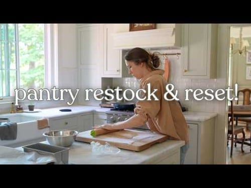 Homemade Pantry Staples & Finally Organizing My Pantry!