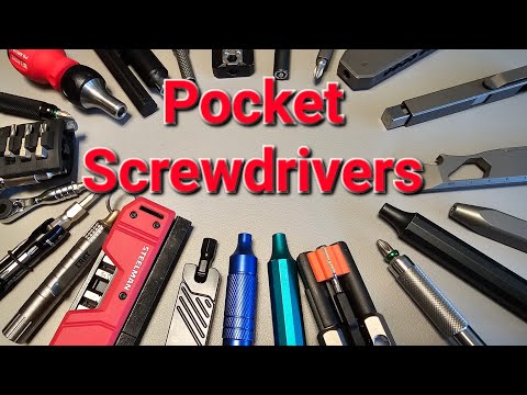10 Compact Screwdrivers (For EDC, Travel, Kits, and more) #edc #screwdriver