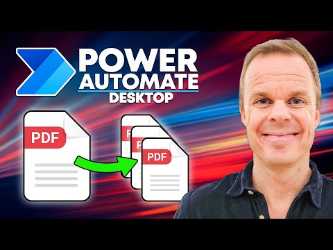 How to Split a PDF into Multiple Files With Power Automate Desktop