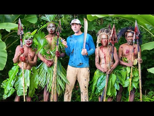 Visiting the Tribe that EATS HUMANS (Cannibal Island)