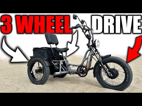 This Dual Motor Electric TRIKE is a MONSTER - MeetOne Tour Review