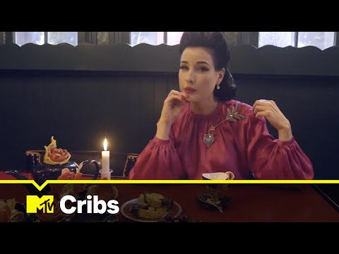 Dita Von Teese's Beautiful Burlesque Abode | MTV Cribs | MTV UK