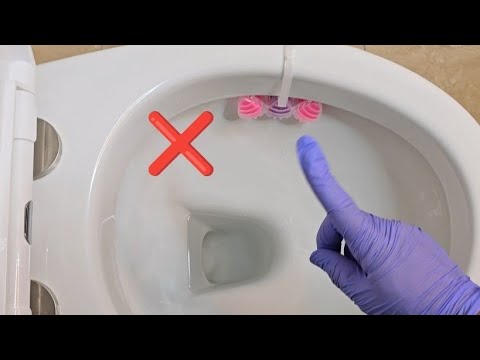 The Correct way to use Toilet Rim Blocks