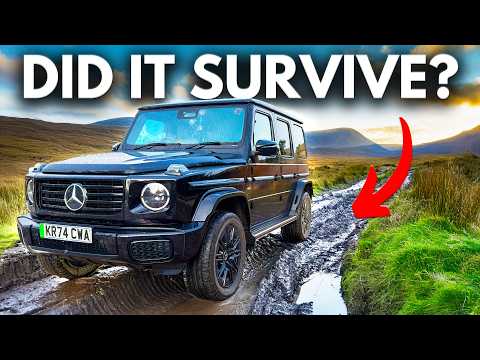 DRIVING a Mercedes G-Class into the DEPTHS of SCOTLAND....
