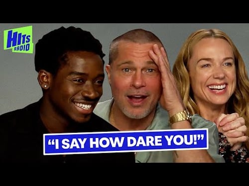Brad Pitt HILARIOUSLY Teases Damson Idris For Failing Driving Test 5 Times | F1: The Movie