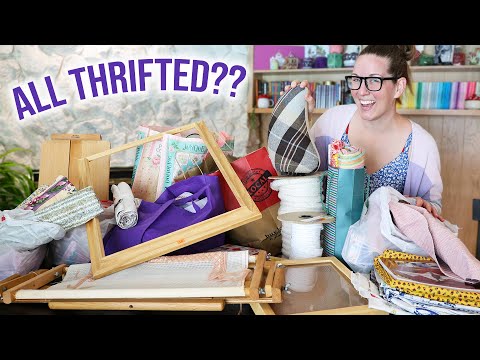 A Completely Secondhand Fabric Haul