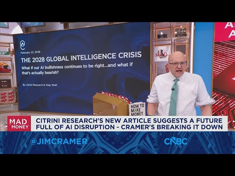 Jim Cramer says AI anxiety is overblown