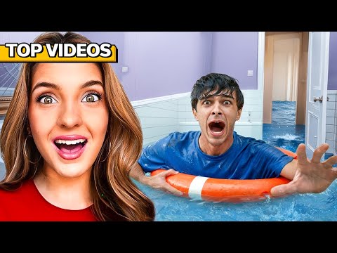 Bathroom Gets Flooded… Who Leaves First! | Alexa Rivera