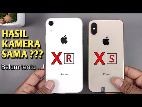 Adu Kamera !!! iPhone XR vs iPhone XS