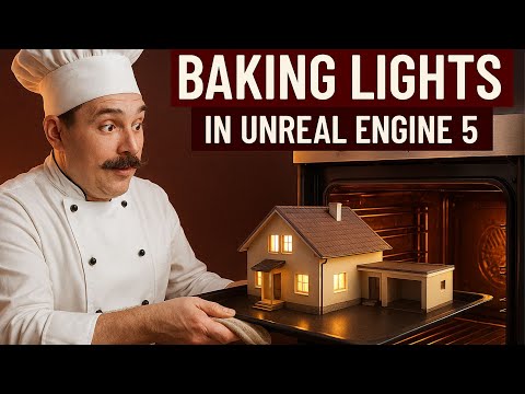 Baking Lights in Unreal Engine 5 | Built-in baker in version 5.6.1 | Unreal Engine Tutorial