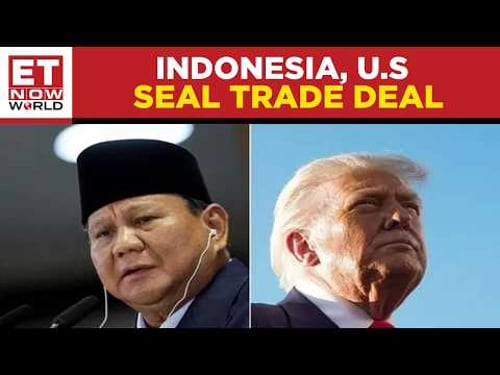 Indonesia's President Reaches Trade Deal With U.S While In Washington For Trump's Board Of Peace