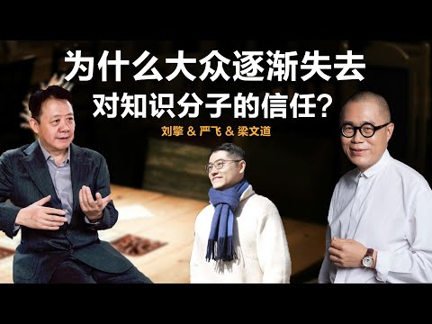 为什么大众逐渐失去对知识分子的信任?【梁文道】丨刘擎丨严飞丨哈佛丨人文社科丨聊天丨文化丨人生感悟