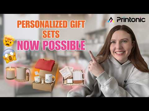 The $50+ GIFT SET Selling Thousands: Best Print on Demand Niche for 2026 - Printonic Tutorial (Pt 2)