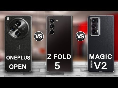 OnePlus Open Vs Samsung Galaxy Z Fold 5 Vs Honor Magic V2 | OnePlus Open Review
