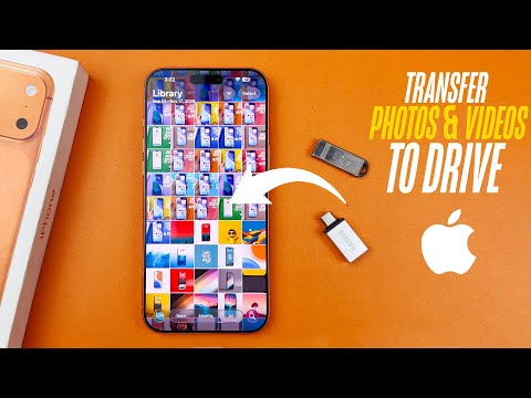 iPhone 17 Pro Max - How To Copy / Transfer Photos and Videos To USB Flash Drive