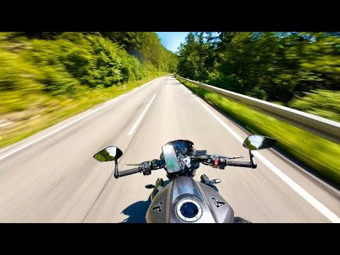 2025 TRIUMPH STREET TRIPLE 765R I RAW ENGINE SOUND I Taking the STREET TRIPLE out to the TWISTIES