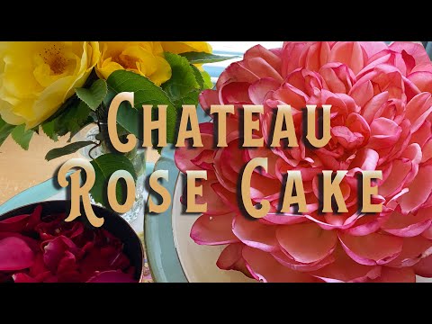 HOW TO MAKE A ROSE CAKE - Chateau Tutorials