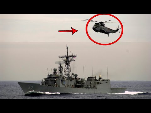 Ночной КОШМАР Саддама: Как одинокий корабль США устроил резню целому флоту!