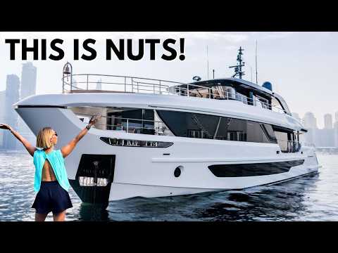 DREAM OWNER'S SUITE?! 🤯 2025 Majesty 100 Terrace Luxury Super Yacht Tour