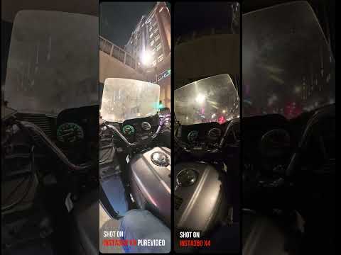 Testing the BEST Motorcycle action camera | INSTA X5