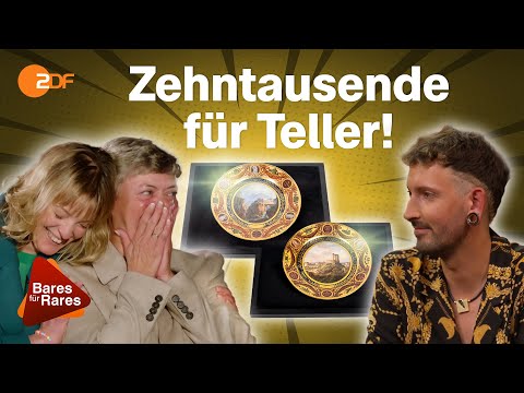 Historischer Verkauf: Diese zwei Sèvres Teller waren selbst Königen zu teuer! | Bares für Rares XXL