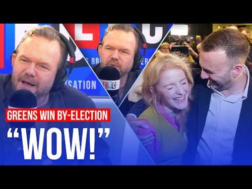 James O'Brien gives his verdict after the Greens beat Reform and Labour in by-election