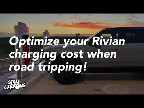 Optimize your Rivian charging cost when road tripping!