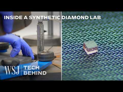 The Complex Tech Behind Growing Diamonds in Minutes | WSJ Tech Behind