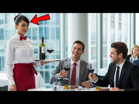 The Billionaire Asks Waitress for Financial Advice as a Joke — But Her First Words Leave Him