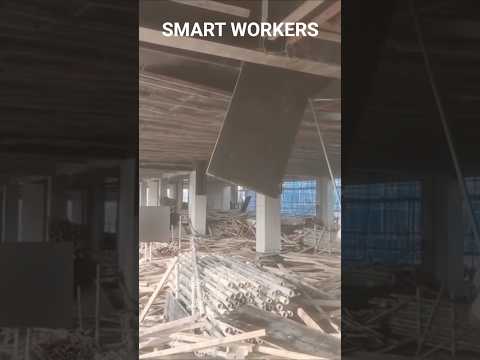 Smart Workers 💀 Tricks And Tips #shorts #shortvideo #funny #construction #tools