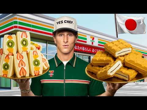 Trying the famous 7/11 in Japan!