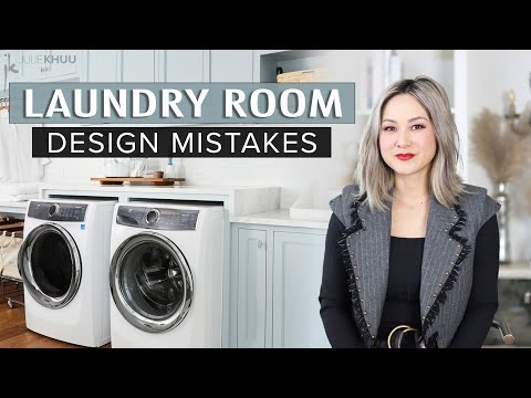 COMMON INTERIOR DESIGN MISTAKES + How to Fix Them | Laundry Rooms Dos and Don'ts