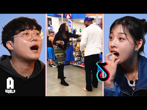 Koreans React to 'CAUGHT CHEATING' TikToks!
