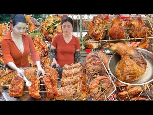 BBQ The secret behind the two sisters' most famous and delicious crispy-skinned grilled pork belly.